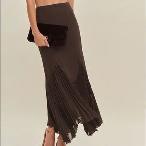 NWT Reformation Brown Skirt